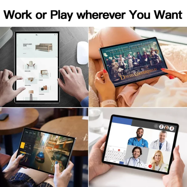 2025 nouvelle Version mondiale originale tablette Android Pad 15 Pro 16GB + 1TB Snapdragon 870 tablettes PC 5G double carte SIM WIFI HD 4K Mi Tab – Image 29