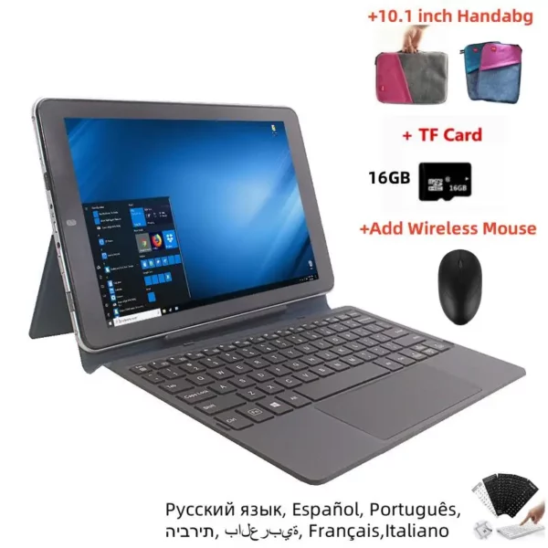 W1 32 bits 10,1 pouces 1280x800IPS Windows 10 tablettes Intel Z8350 2 Go de RAM 32 Go de ROM 4 cœurs 6000 mAh Port HDMI USB 3.0 – Image 7
