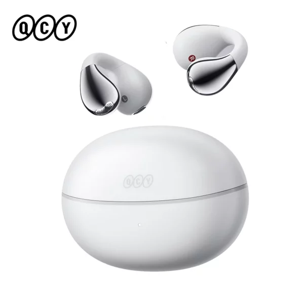 QCY Crossky C30S écouteurs sans fil à oreille ouverte haute résolution avec LDAC écouteurs à pince Bluetooth 6.0 Clip sur OWS casque de sport 40 heures – Image 26