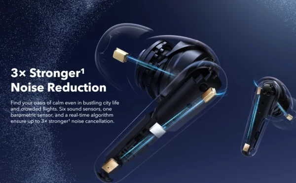 Écouteurs sans fil d'origine Soundcore Liberty 4 Pro TWS véritables LDAC haute résolution suppression du bruit écouteur sans fil Bluetooth ANC – Image 14