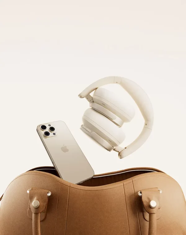 Edifier ES850NB casque sans fil suppression du bruit écouteurs Bluetooth haute résolution sans fil sur l'oreille casque avec sac de transport – Image 26