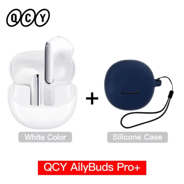 QCY-Écouteurs sans fil AilyBuds Pro+ ANC, HT10, Hi-Res Audio, AC Sat, Bluetooth 5.3, 6 micros, AI, HD, appel, connexion multipoint – Image 20