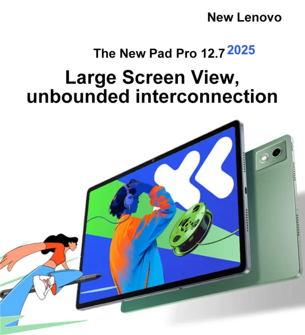 Lenovo XIAOXIN Pad Pro12.7 2025 divertissement bureau apprentissage jeu tablette Super Interconnexion Tianji 8300 2.9k 144Hz gris – Image 12