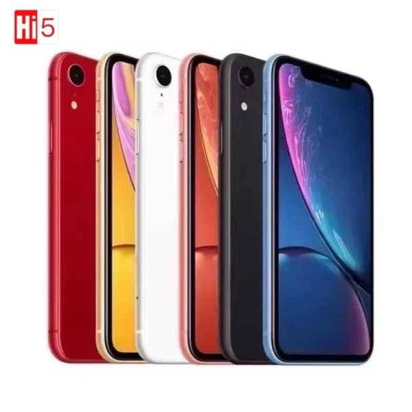 Original Apple iPhone XR 6.1 "4G LTE hexa-core 12MP 3GB ROM 64GB/128GB/256GB débloqué téléphone utilisé
