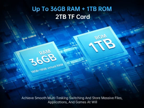 【 Premier du monde】Unihertz par 8849 Tank 4 pro Smartphone 5G avec projecteur 720P Dimensité 8300 36 Go + 1 To Téléphone portable 3k AMOLED Android – Image 14