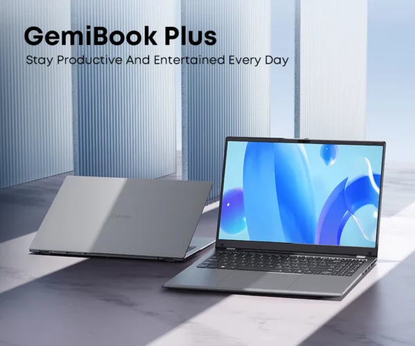CHUWI GemiBook Plus ordinateur portable 15.6 "Intel N150/N100 graphique pour 12e génération 1920*1080P 16GB RAM 512GB SSD avec ventilateur de refroidissement Windows 11 – Image 7
