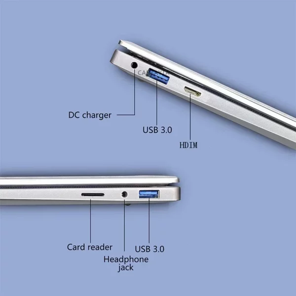 N4000 14.1 pouces 128GB 256GB 512GB 1TB SSD Windows 11 Pro Inte ordinateur Portable Intel ordinateurs portables étudiant ordinateur Portable double cœur – Image 4