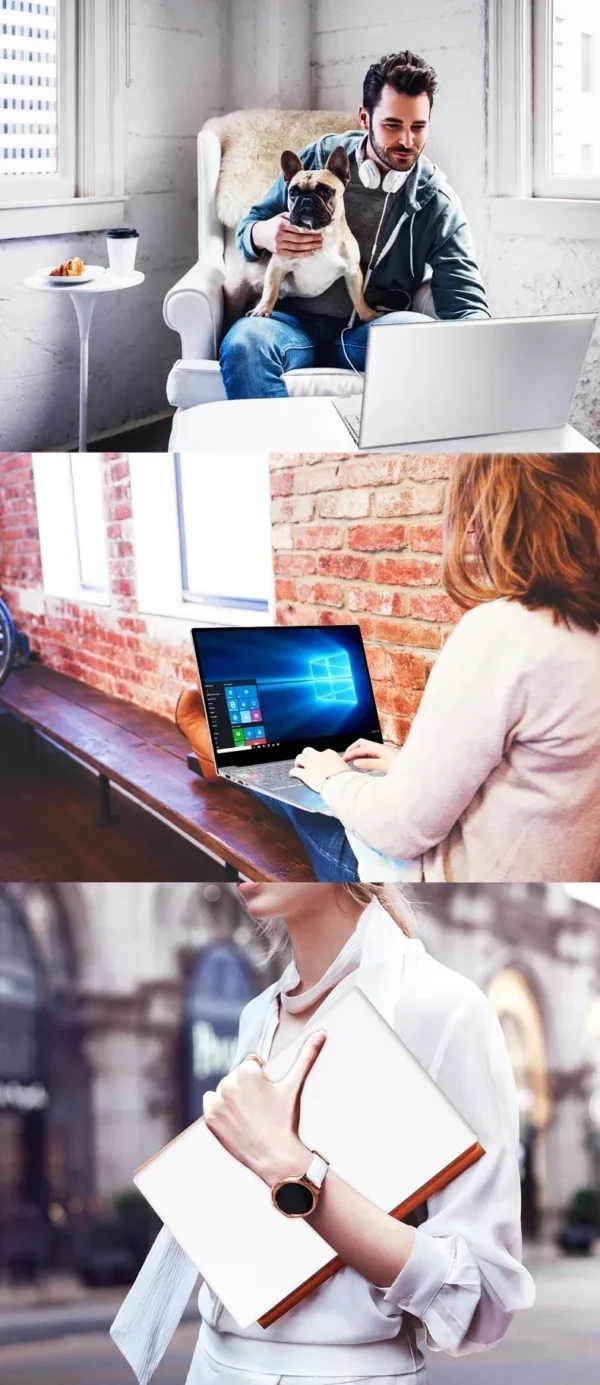 16 "ordinateur portable de bureau de jeu Powerhouse 2560x1600 16 Go de RAM Intel N5095/N95 CPU Windows 11 Pro ordinateur portable léger haute performance – Image 14
