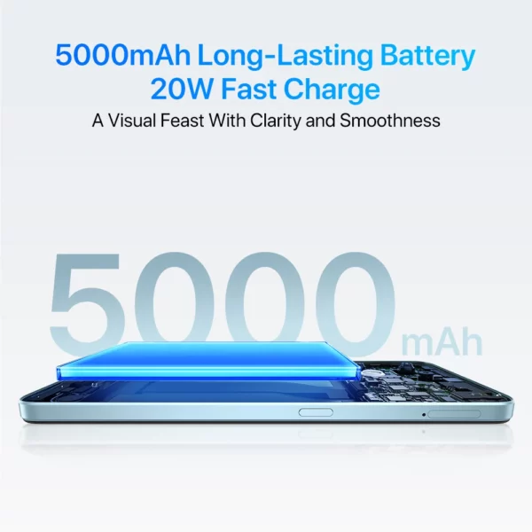 [Nouveau] UMIDIGI Note 100 Android 14 Smartphone 6.8 "HD + 120Hz 50MP caméra 8GB 256GB/6GB 128GB 20W 5000mAh double SIM NFC – Image 5