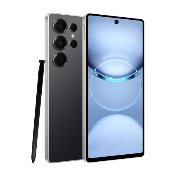 S25 Ultra Smartphone Android 6.8 pouces HD 8 + 256GB ROM 5800mAh 48MP caméra Android 12 MTK Core Google Play téléphone portable – Image 9