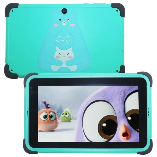 Tablette reconditionnée 7 ''Android tablette pour enfants 2GB 32GB 4 cœurs tablette utilisée pour les enfants 1024x600 IPS double Wifi 5G 3000mAh sans support – Image 10