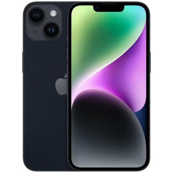 Apple iPhone 14 Original débloqué, Version ue, 1SIM + eSIM, 128 go, 6.1 pouces, Super Retina OLED, identification faciale, NFC A15, 5G, nouveau, 98% – Image 2