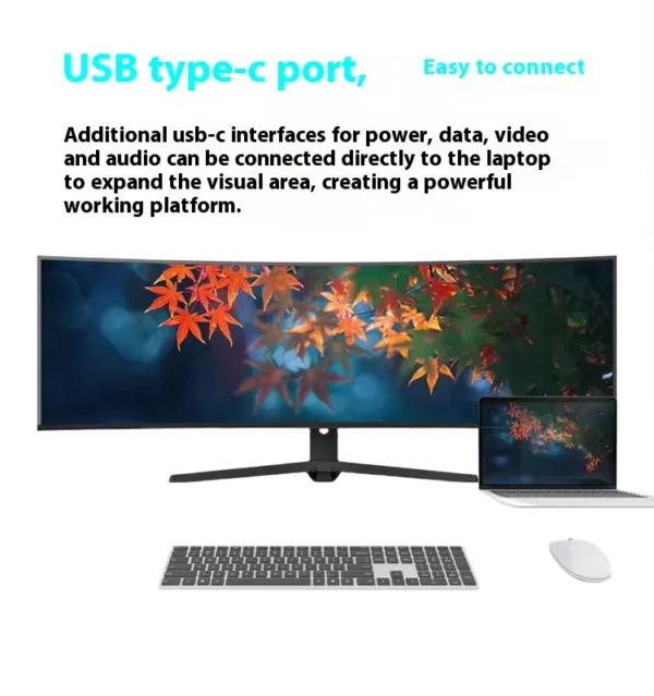 Moniteur 49" 4K 3840*1600 Ultra WQHD – Image 8
