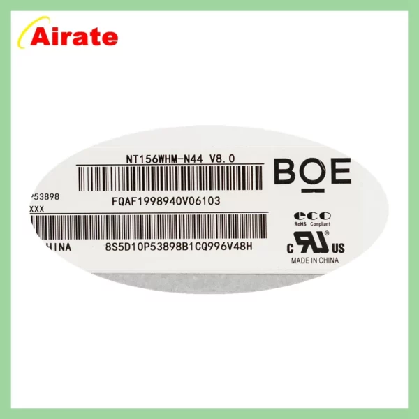 15.6 "écran LCD pour ordinateur portable matrice NT156WHM-N44 V8.0 B156XTN08.1 NT156WHM-N34 B156XTN08.0 N156BGA-EA3 1366*768 30 broches EDP – Image 6