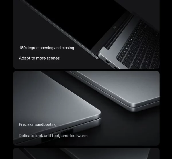 Xiaomi-Ordinateur portable Redmi Ple16 2025, ordinateur portable de bureau d'étude, processeur Intel Core 5 220H, 210H, 16 Go, 32 Go, DDR5, 512 Go, 1 To SSD – Image 45