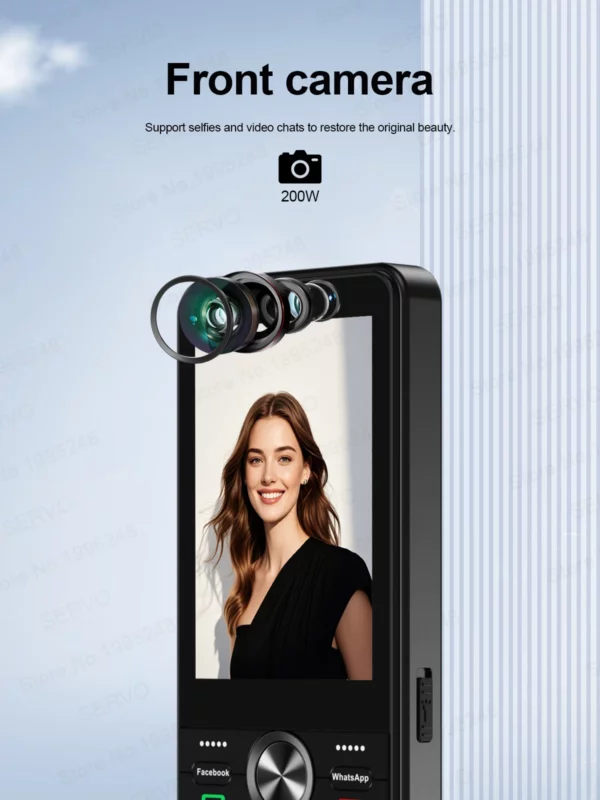 SERVO F25 PRO 4G LTE bouton Smartphone système Android lecture magasin Radio FM 2GB + 16GB WiFi 3.5 "écran tactile téléphones intelligents double SIM – Image 19