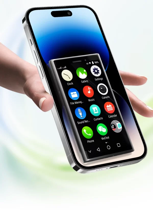 SOYES-Mini smartphone, XS24 Pro, RAM 2 Go, ROM 16 Go, 1000mAh, Android 9.0, téléphone intelligent, compact, réseau 3G, pour touristes – Image 16