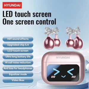 HYUNDAI M100 OWS pince à oreille ouverte Bluetooth 5.4 écouteurs ENC suppression de bruit casque sport étanche écouteur avec micro
