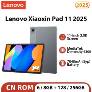 Lenovo Xiaoxin Pad 11 2025 onglet 128GB 256GB ROM MTK dimension 6300 11 "2.5K écran 7040mAh WIFI Pads tablette