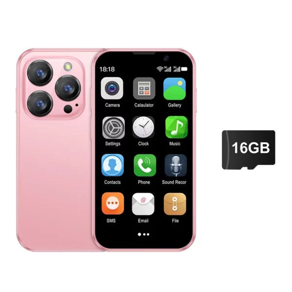 SERVO-Mini Smartphone 16SE, 16 Go, Android 9.0, Wifi, Touristes, EpiStandby Play, PR3 G, WCDMA, Petit Téléphone Portable Intelligent de 3.0 Pouces, Nouvelle Version – Image 9