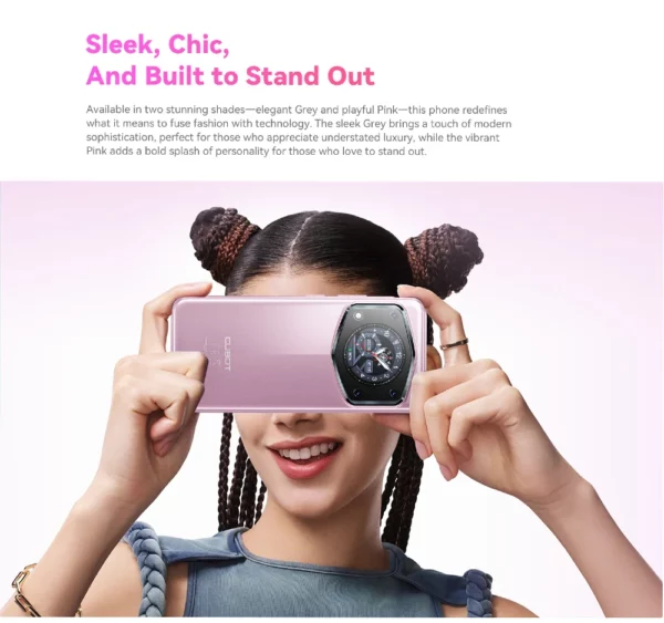 Cubot A30 Smartphone , Android 14, 4G, 16 Go, 6 Go + 10 Go de RAM, 128 Go de RAM, Dean 90Hz, écran 6.745 ", 5100mAh, caméra arrière 48MP, Face ID – Image 14