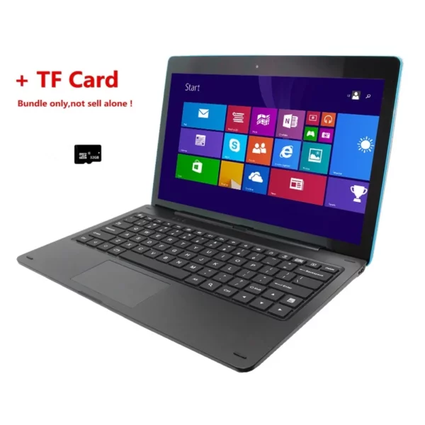 Tablette PC Windows 10, 11.6 pouces, 2 go de RAM + 64 go de ROM, G12, double caméra, batterie 9000mAH, écran tactile WIFI, 1366x768 IPS Quad Core – Image 7