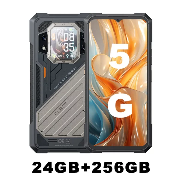 [Première mondiale] CUBOT KINGKONG X PRO, Smartphone 5G, Dimensity 8200, 4 nm, 3,1 GHz, 144 Hz Écran 6,72", Batterie 10200mAh, 24 Go de RAM (12 + 12 Go étendus), 256 Go de ROM, Appareil photo 100 MP, telephone portable – Image 7