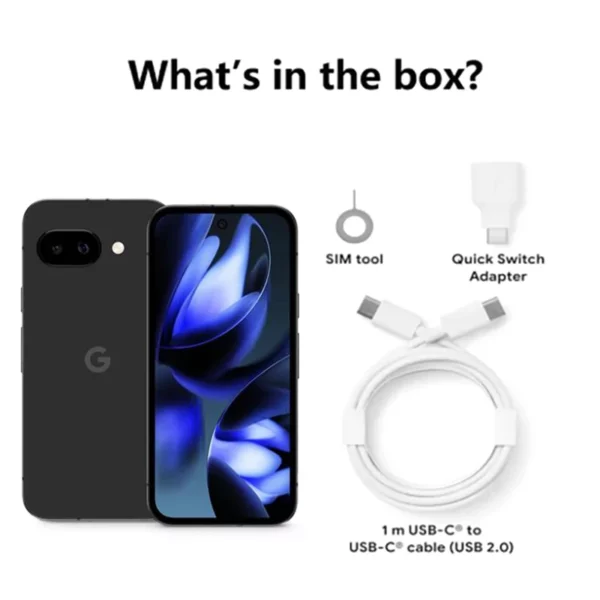 Tout nouveau Google Pixel 9a 6.3 "1080x2424 pOLED 120Hz 5100mAh filaire Google Tensor G4 Titan M2 8G RAM 128/256G Smartphone – Image 6