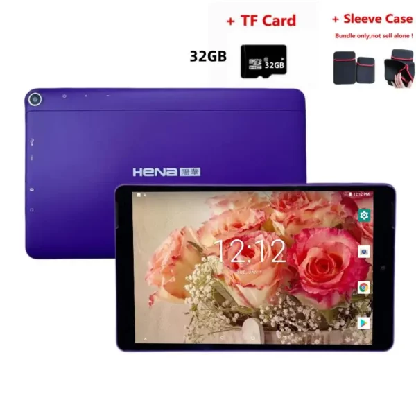 Tablette PC Android 8.1 de 8 pouces, écran tactile capacitif LCD MTK8163, processeur Quad-Core, double caméra, 1 go de RAM, 8 go de ROM, 1280x800 Pixels, GPS – Image 7
