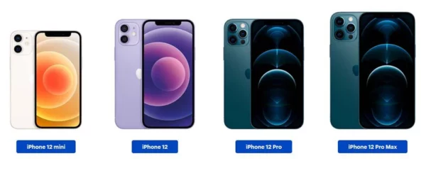 Apple iPhone 12 Mini débloqué véritable RAM 4GB ROM 64/128/256GB A14 IOS Face ID NFC 5G téléphone portable – Image 23