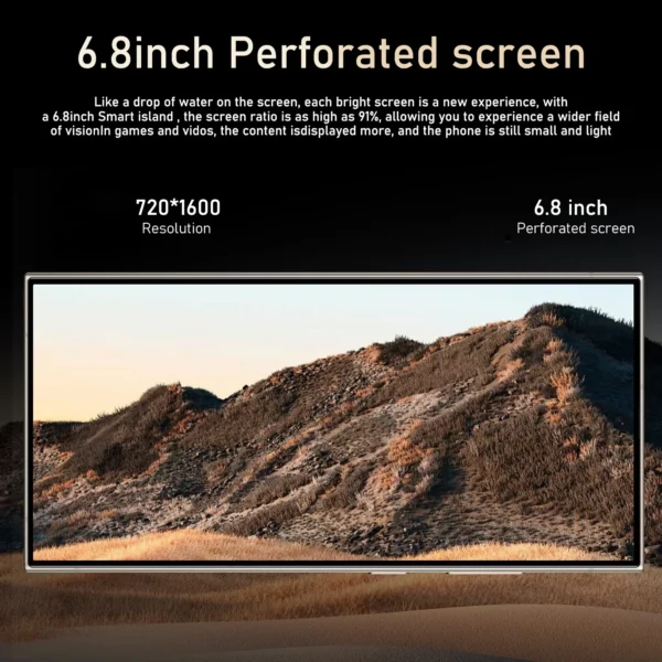 FUFFI S25 Pro Smartphone 5G téléphones portables système Android 12 écran 6.8 pouces 12GB + 512GB 24 + 48MP téléphone portable Google Play Store téléphone – Image 14