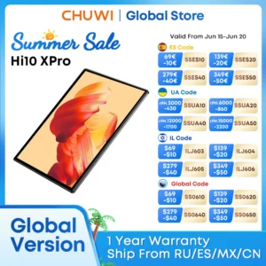 CHUWI-Tablette Hi10X Pro, Android 13 Widevine L1, 4G Permanence, 10.1 ", IPS Core Unisoc T606, 4 Go de RAM, 128 Go, Tablettes Dean, 2.4G, 5G, Wifi, 7000mAh