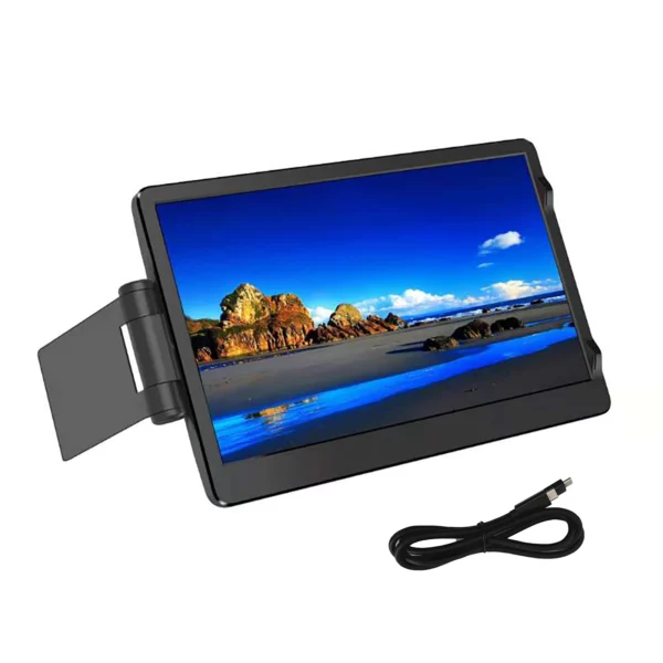 Moniteur de jeu d'écran d'extension d'ordinateur Portable EM116 de 11.6 pouces moniteur d'affichage d'ordinateur USB-C Portable pour les jeux d'ordinateur Portable – Image 7