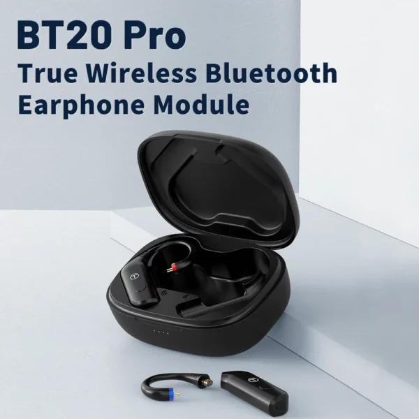 TRN BT20 Pro sans fil Bluetooth 5.3 HIFI écouteurs Module câble de mise à niveau/connecteur MMCX prise remplaçable crochet d'oreille pour Moondrop – Image 3