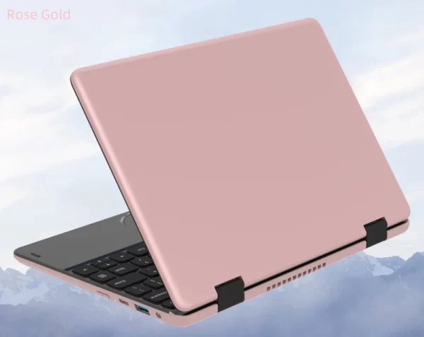 Pas cher 360 °   Écran tactile ordinateur Portable 11 pouces Intel N100 CPU 16GB/32GB DDR4 128G--1TB SSD Portable bureau ordinateur Portable Mini ordinateur – Image 8