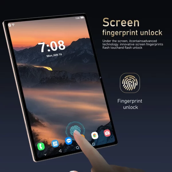 Tablette Pad 9 Pro avec écran HD, Android 13, 10.1 pouces, 16 Go + 1024 Go, Snapdragon 8Gen2, Xioami Global, 10000mAh, 5G, Touriste, EpiWIFI, Original – Image 26