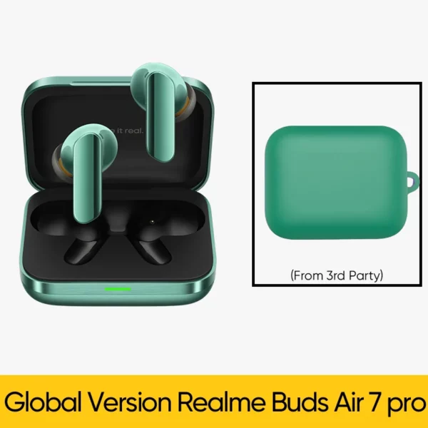 Version mondiale realme Buds Air 7 Pro 53dB suppression Active du bruit véritable écouteur sans fil 48 heures batterie Bluetooth 5.4 casque – Image 12