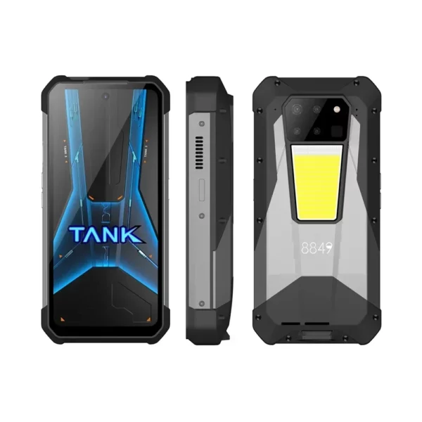 Unihertz-Smartphone Android 3 Pro avec budgétaire robuste, 8849 mAh, 23800 Go, téléphone portable Dean Morning, 200MP, chargeur 512 W OTG, 120 precious, 5G – Image 7