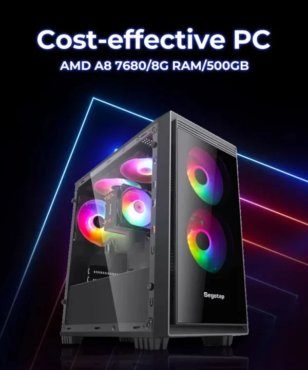 GTX1050 PC de jeu gamer Core i7, ordinateur de bureau, CPU Core i7, ordinateur de bureau, vente en gros, nouveau – Image 29