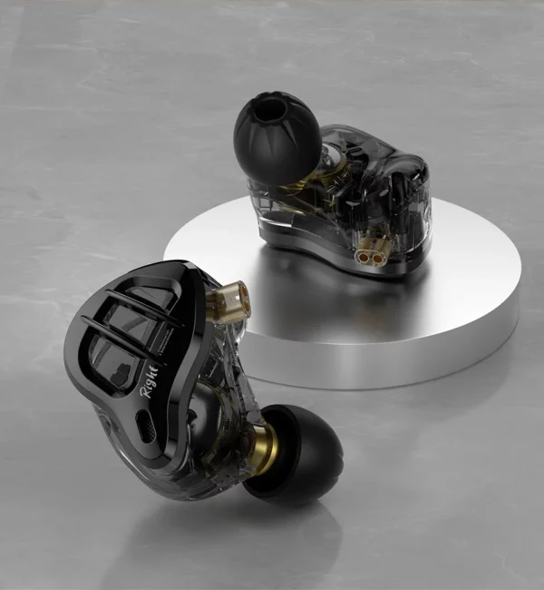 KZ ZAR HiFi filaire écouteur dans l'oreille moniteur écouteurs technologie hybride 7BA + 1DD IEM casque avec Microphone basse téléphone casque – Image 20
