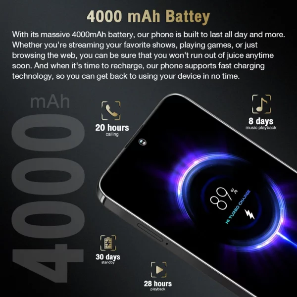 S24 +, Smartphone Android, 6.8 pouces, 3 Go de RAM 32 Go de ROM, caméra 5 + 13 MP, téléphones portables, Google Play Store, double SIM, téléphones portables – Image 17
