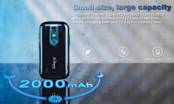 Unihertz-Mini smartphone Jelly 2, 6 Go 128 Go, Android 11, Helio P60, Octa Core, téléphone portable NDavid débloqué, téléphone infrarouge 16MP – Image 15