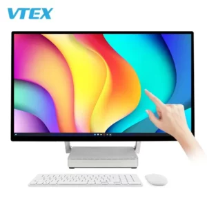 Vtex ordinateur populaire tout en un I7 32 Go Ddr4 1 To tout en un ordinateur de bureau 4K Ips écran tactile tout en un ordinateur 27 pouces avec Ups