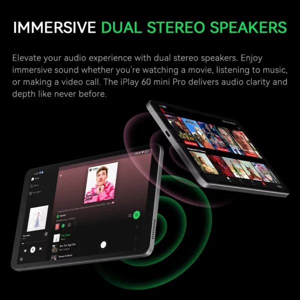 Alldocube iplay 60 mini pro 8.4 pouces tablette poche puissant lecteur Android 14 MediaTek G99 4G LTE 8GB + 128/256GB ROM 6050mAh batterie – Image 19