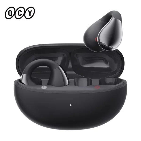 QCY Crossky-Écouteurs à clip d'oreille C30, Bluetooth 5.4, sans fil, oreille ouverte, écouteurs de sport TWS, écouteurs à connexion touristique – Image 16