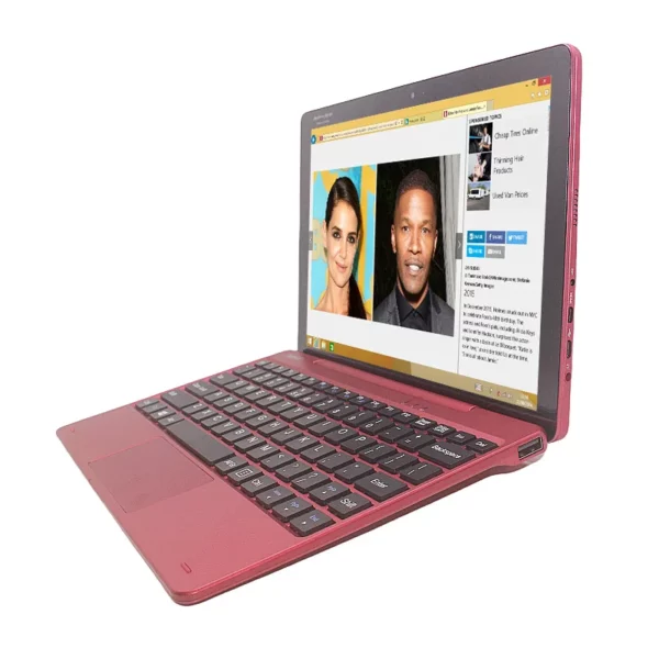 Dean-Tablette Windows 10 64bit Z8350 4 cœurs, 10.1 en effet, 2 Go DDR 32 Go, USB 3.0, appareil photo pour touristes avec poignées, clavier amovible – Image 15