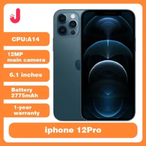 iPhone 12 pro 128GB/256GB ROM débloqué Smartphone Face ID 6.1 "écran OLED A14 12MP caméra téléphone portable iphone 12pro