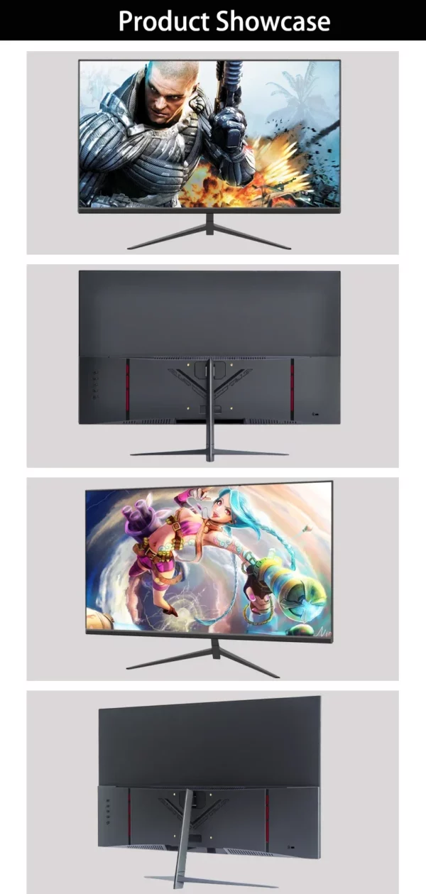 Écran d'affichage LCD ultraléger personnalisé pour ordinateur, moniteur plat, prix de gros, 1k, 165Hz, 24 pouces, 27 Ips, 2560, 2 19 – Image 13