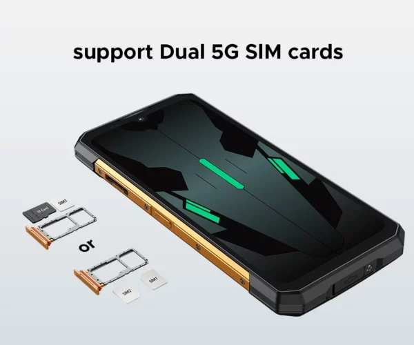 Première mondiale DOOGEE S200 X 5G téléphone robuste 12 + 512 Go Smartphone 6,72 "FHD + 120 Hz écran IPS dimension 7050 10100 mAh batterie 33 W – Image 29