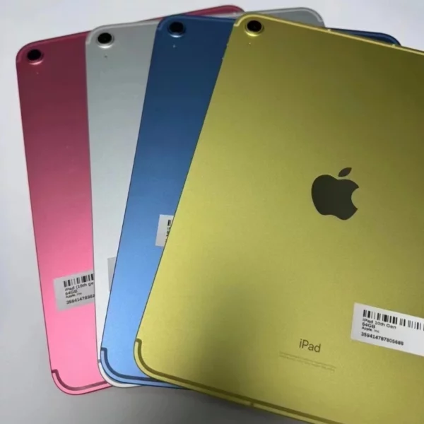 Apple-Tablette d'occasion déverrouillée d'origine, iPad 10 (2022) 10e Isabel, 10.9 pouces, 64 Go, WiFi, Cellular 5G, Face ID, 12MP, 95% similaire à neuf – Image 3